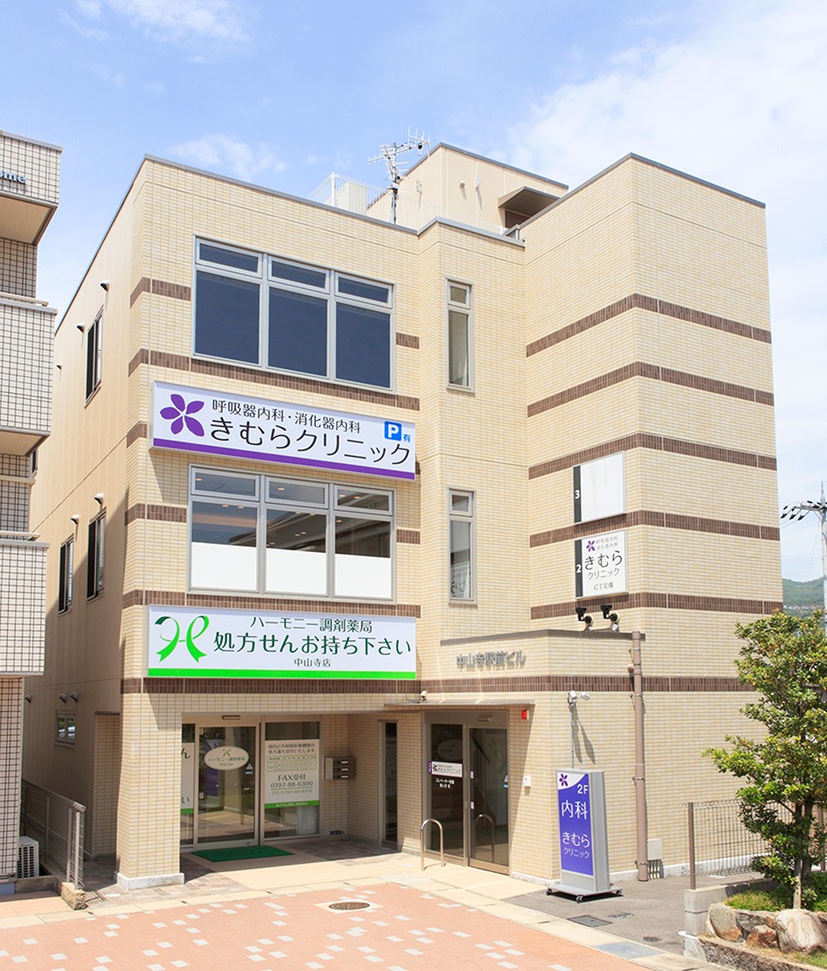 クリニック外観(ビルの2階です)
